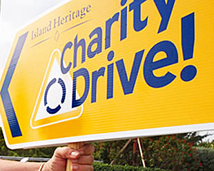 image of charity drive work